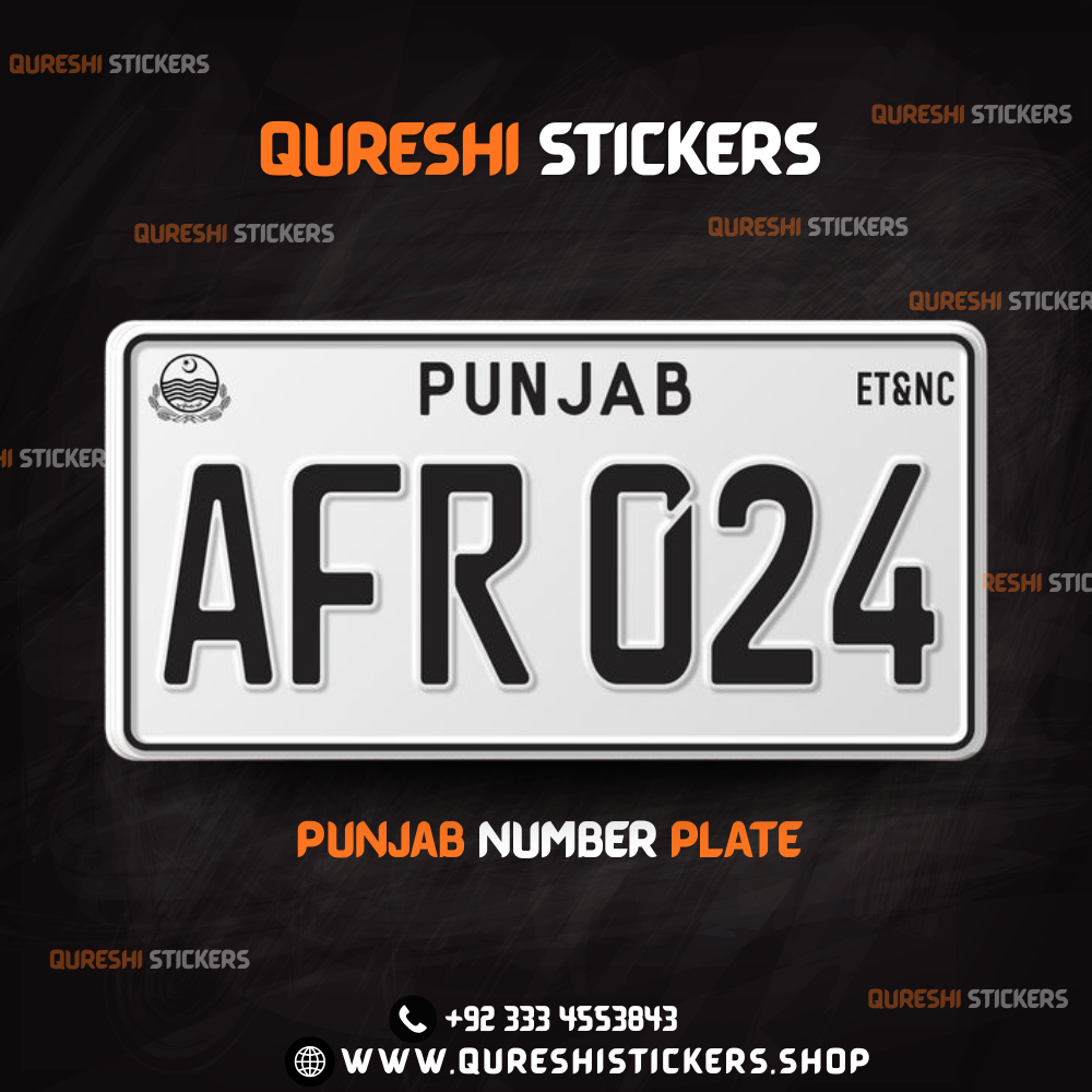 Buy 1 Number Plates Get 2 Frames Free