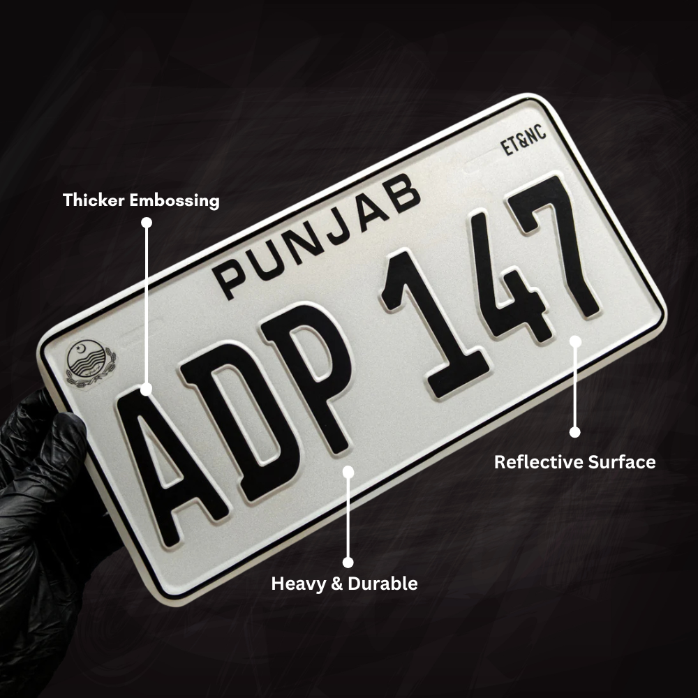 Buy 1 Number Plates Get 2 Frames Free