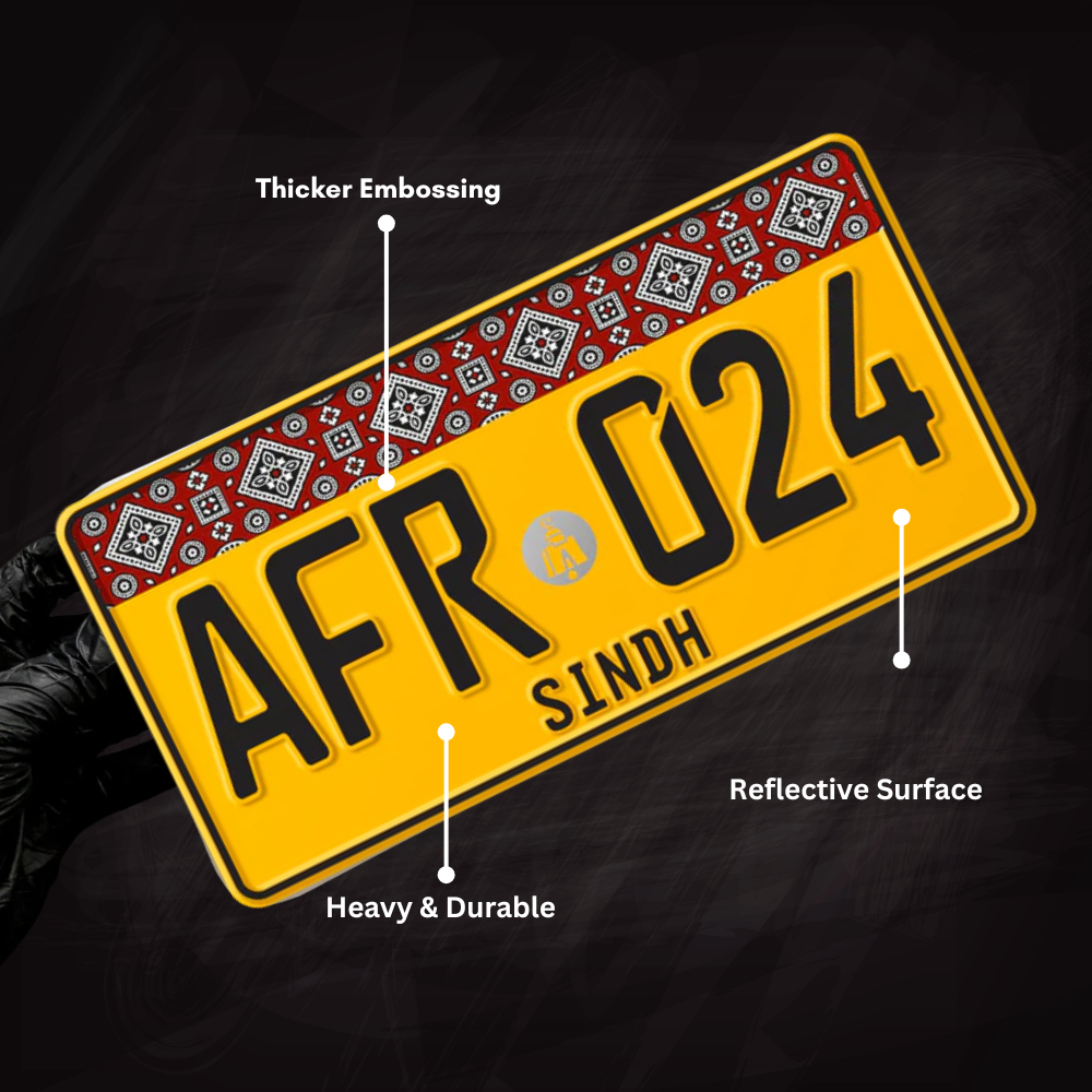 Buy 1 Number Plates Get 2 Frames Free