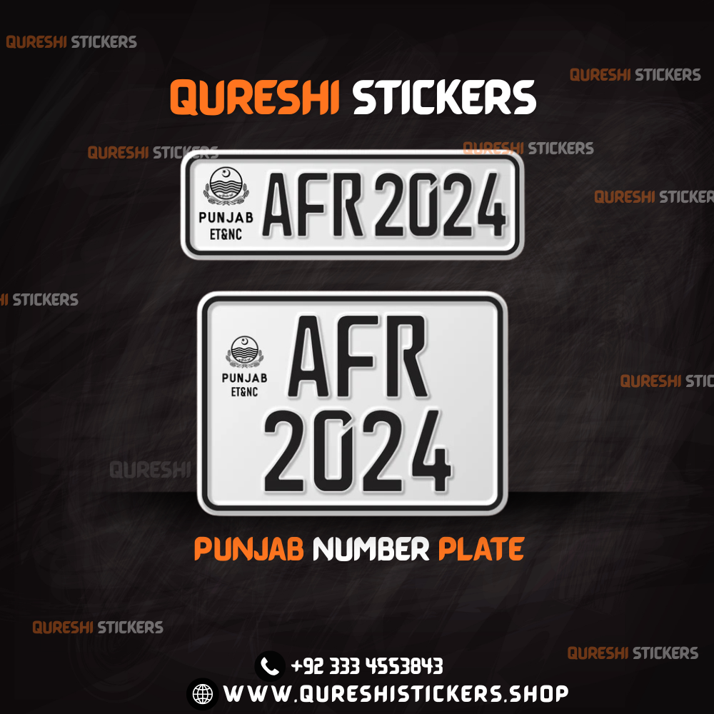 Buy 1 Number Plates Get 2 Frames Free